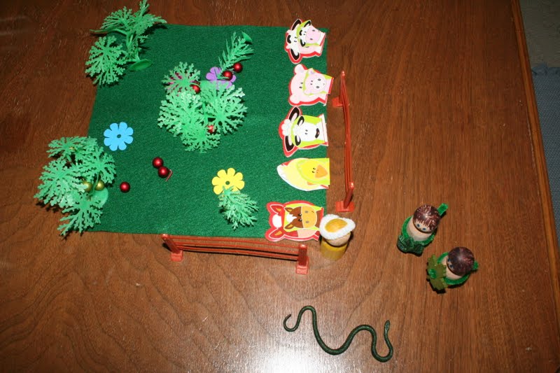 Our Country Road Adam and Eve Story Telling Box