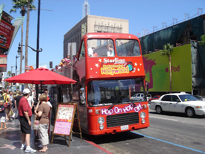 Tour Bus Hollywood Boulevard