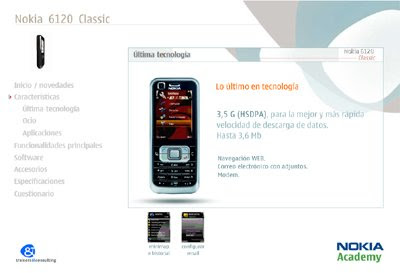 e-learning Nokia 6120 Classic