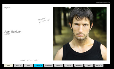 visitar la página web del actor gaditano Juan Sanjuan