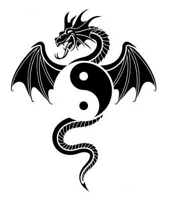 Ying Yang Dragons