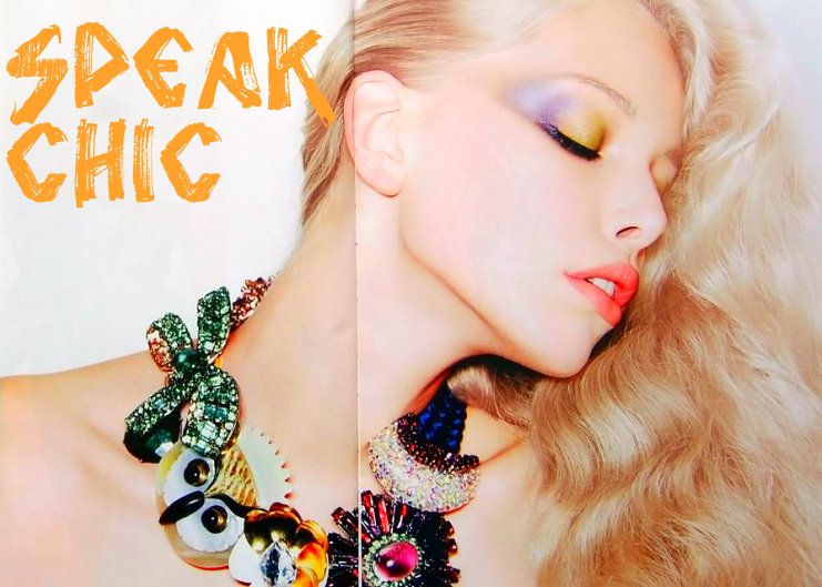 SPEAK CHIC