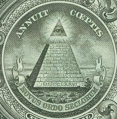 Detalle del billete de One Dólar