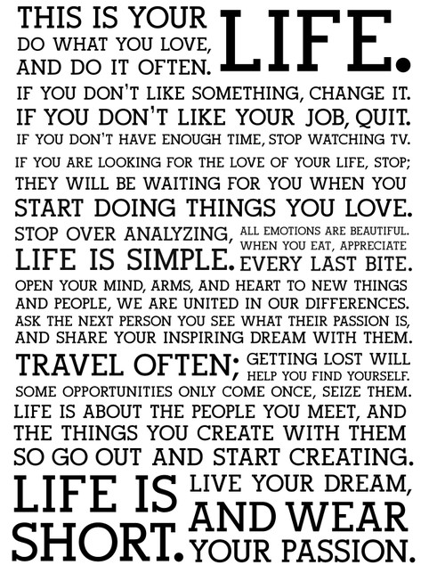 Live And Love Life. life quotes to live by. love
