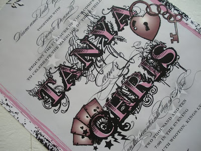 Tattoo Wedding Invitation