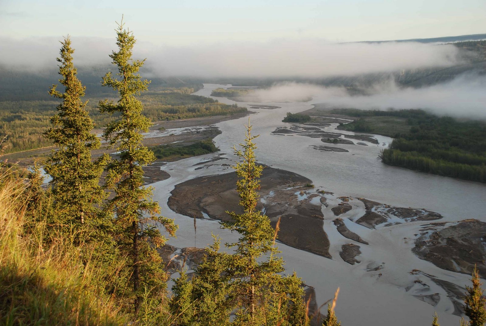 Chitina Cabin View