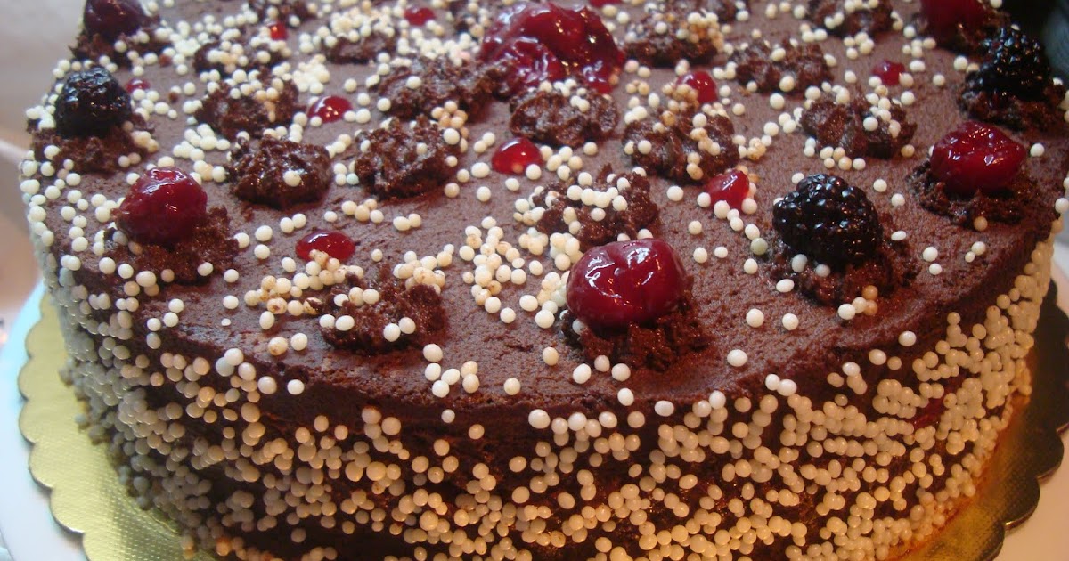 Maya�lı Lezzetler Vişneli Çikolatalı Pasta