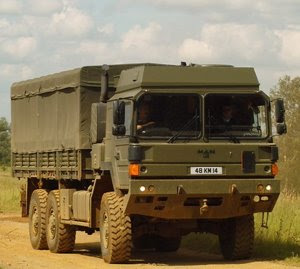 man army truck