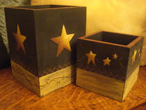 Wood boxes