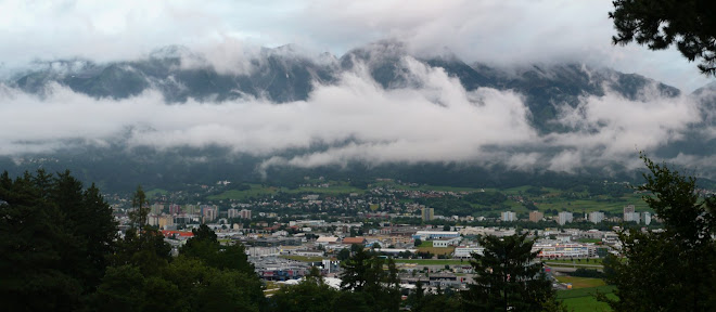 Innsbruck from the Schloss Ambras