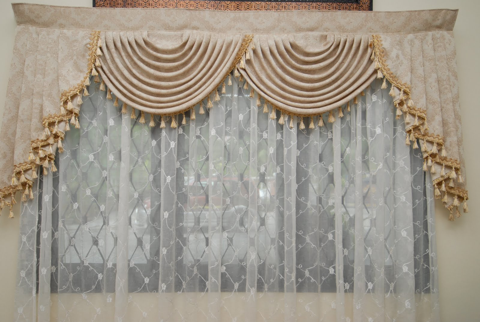 KARYALANGSIR REKAAN LANGSIR (TANGLUNG/TIE/ROYAL/LOOSE) SCALLOP