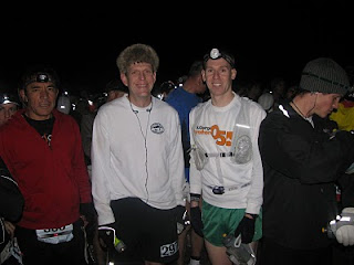 Davy and Jon at the start