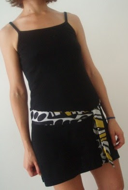 Plan-b black dress designed by petit bateau