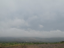 MIngus Mtn hiding behind clouds