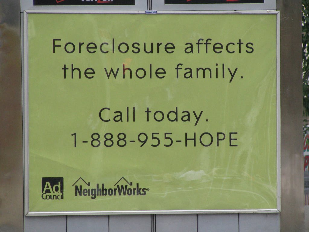Foreclosure the American Family in crisis