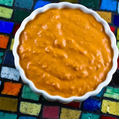 Roasted Red Pepper and Garlic Aioli Sauce