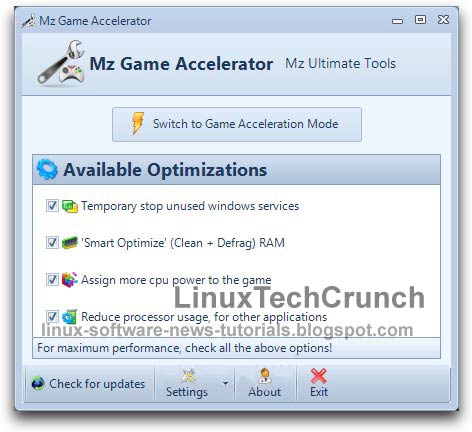 Windows Xp Optimize Program