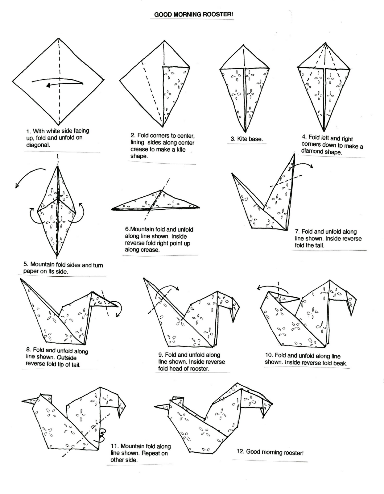 Tropa Pão de Açucar: Origami