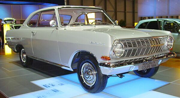 Opel made one of the best presentations of old cars showing this 1964 Opel