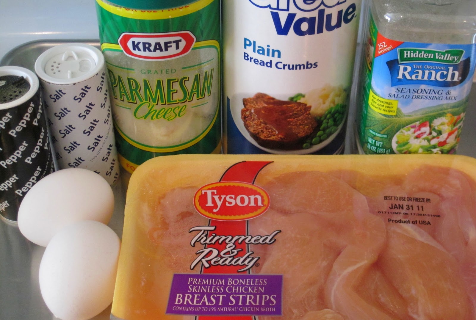 Baked Chicken Fingers