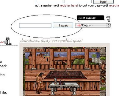 Search box