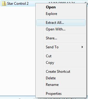 Extracting the game file