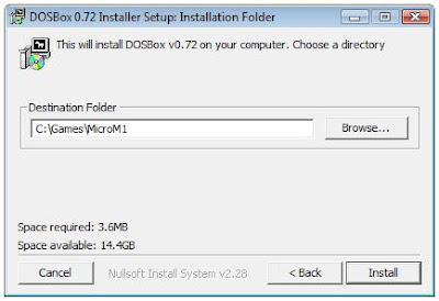 Installing Dosbox