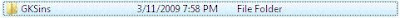 Windows Vista folder