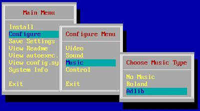 Selecting the Adlib option