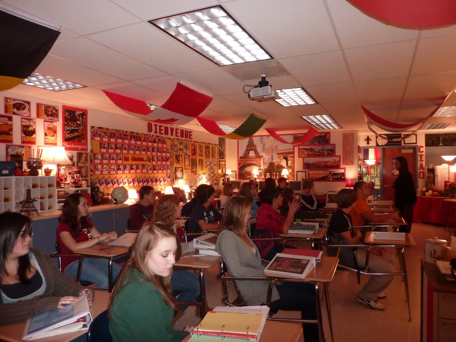 High School Classroom High School Classroom