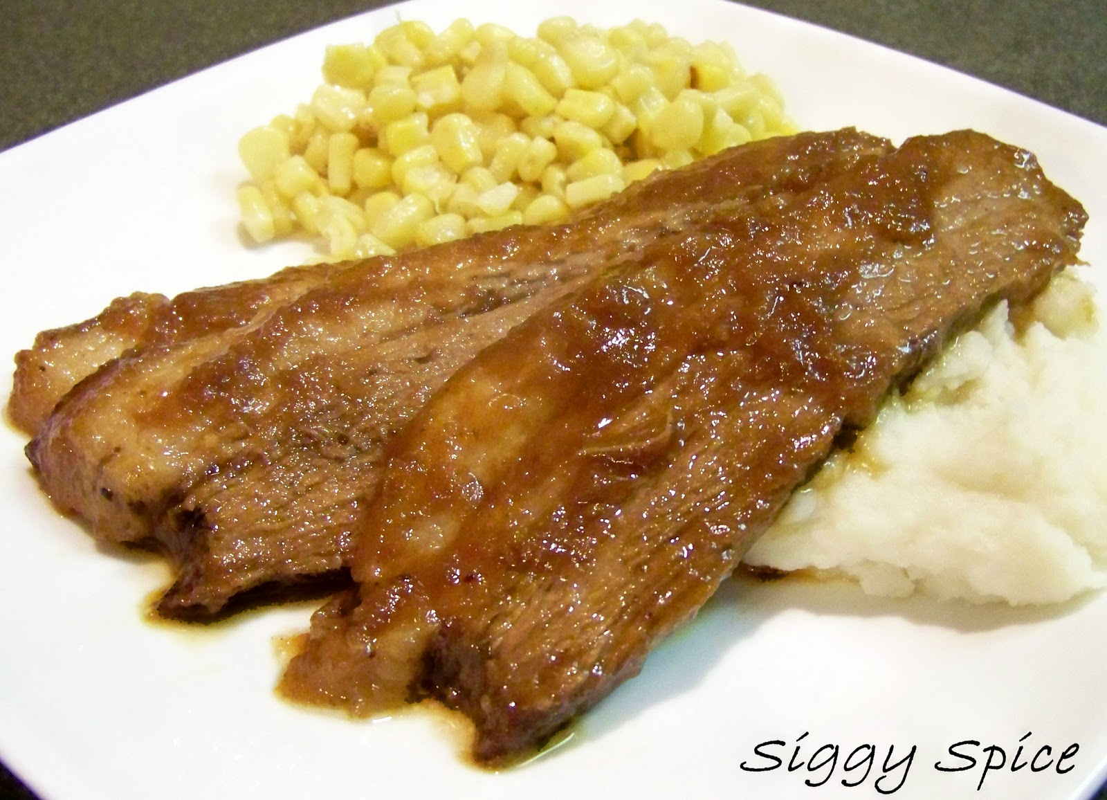 Siggy Spice Texas Brisket with Caramelized Onion Gravy
