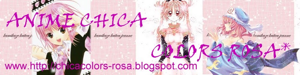 ANIME*CHICA COLOR ROSA