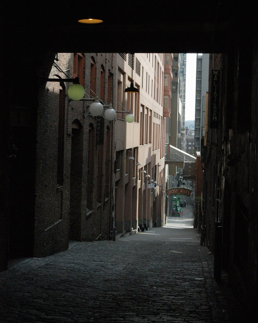 deserted alley