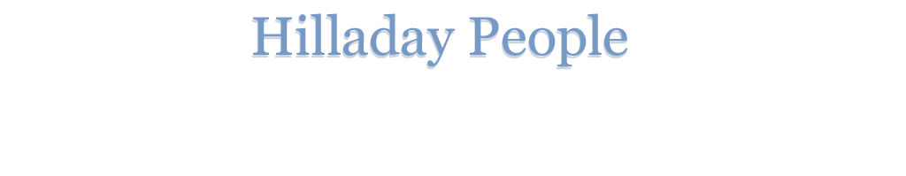 Hilladay People