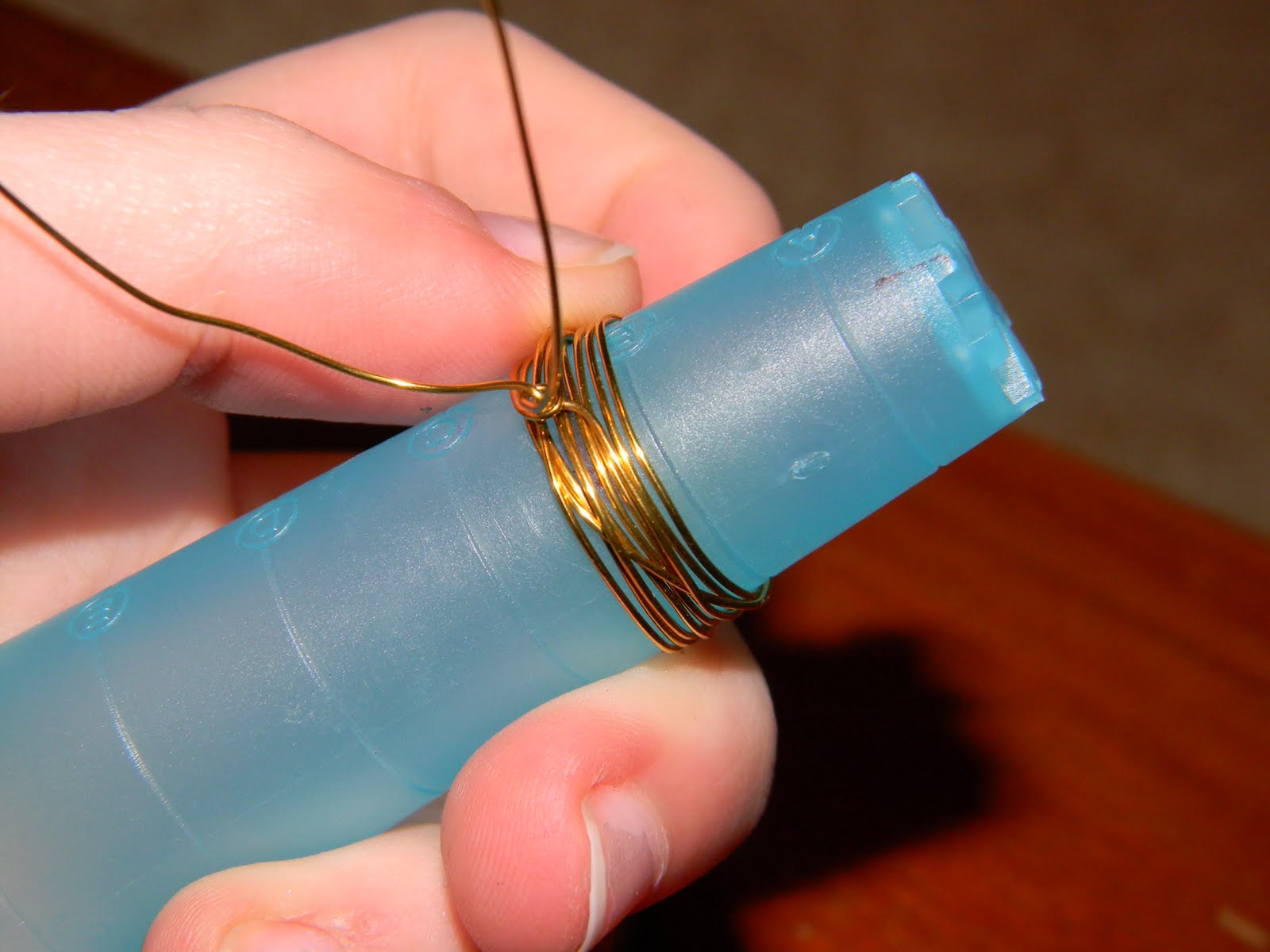 Amanda's Photo Garden DIY Stone Ring, Seashell Ring, and Seashell Necklace