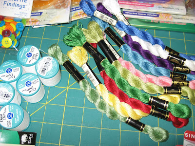 Upcycling Jeans class supplies