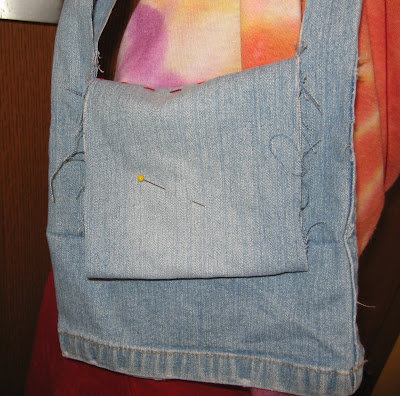Showing off Upcycled Jeans projects