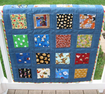 Boy's I Spy Quilt