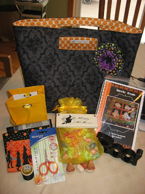 Halloween Tote Bag swap gifts
