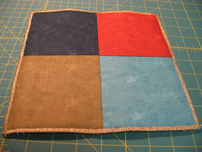 Easy Quilted Christmas (or anytime) Hotpad