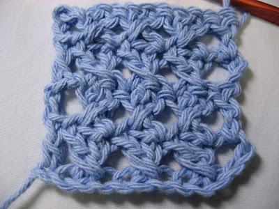 Crossed Double Crochet