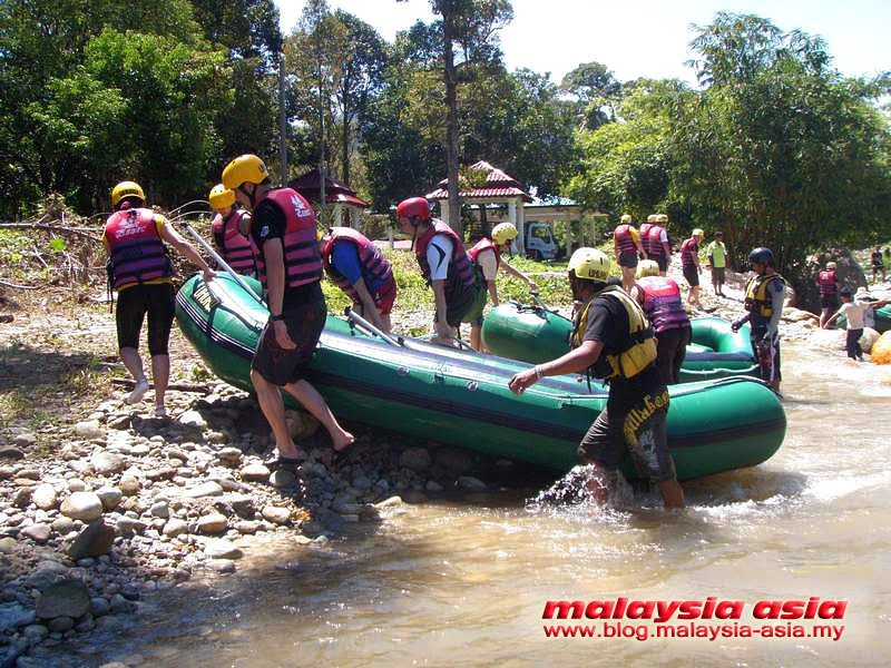 Kampar River White Water Rafting Gopeng Perak