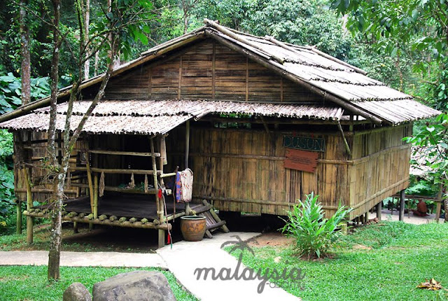Traditional Kadzandusun house