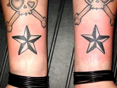 meaning of star tattoos. Tag :nautical star tattoo