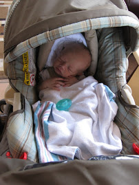 ...in a baby carriage!