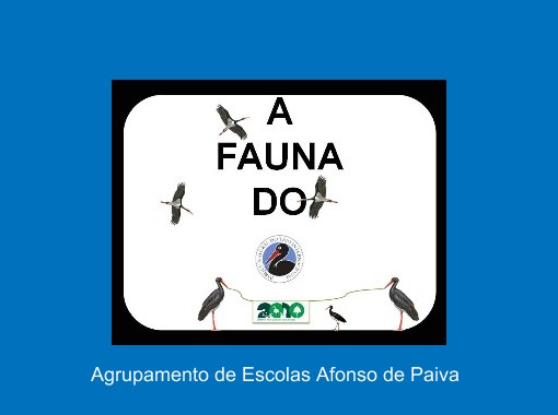 A FAUNA DO PARQUE NATURAL DO TEJO INTERNACIONAL