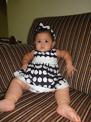 Baby Khalisya with ZARA dress (with hairband)