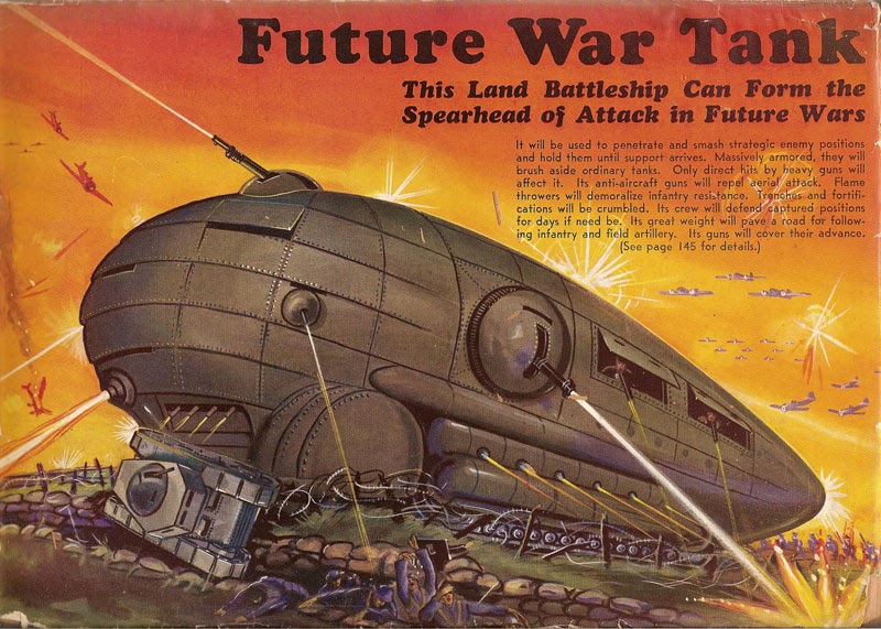 Paleo-Future: Future War Tank (1939)