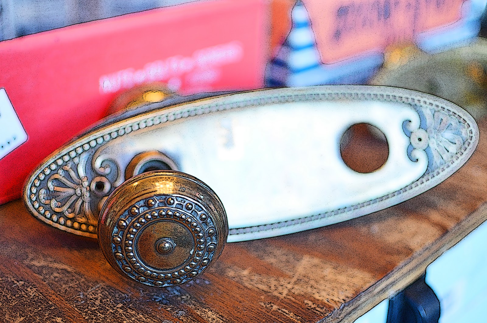 Laini Taylor's blog Glass Door Knobs and Mango Donuts a Portland Peek