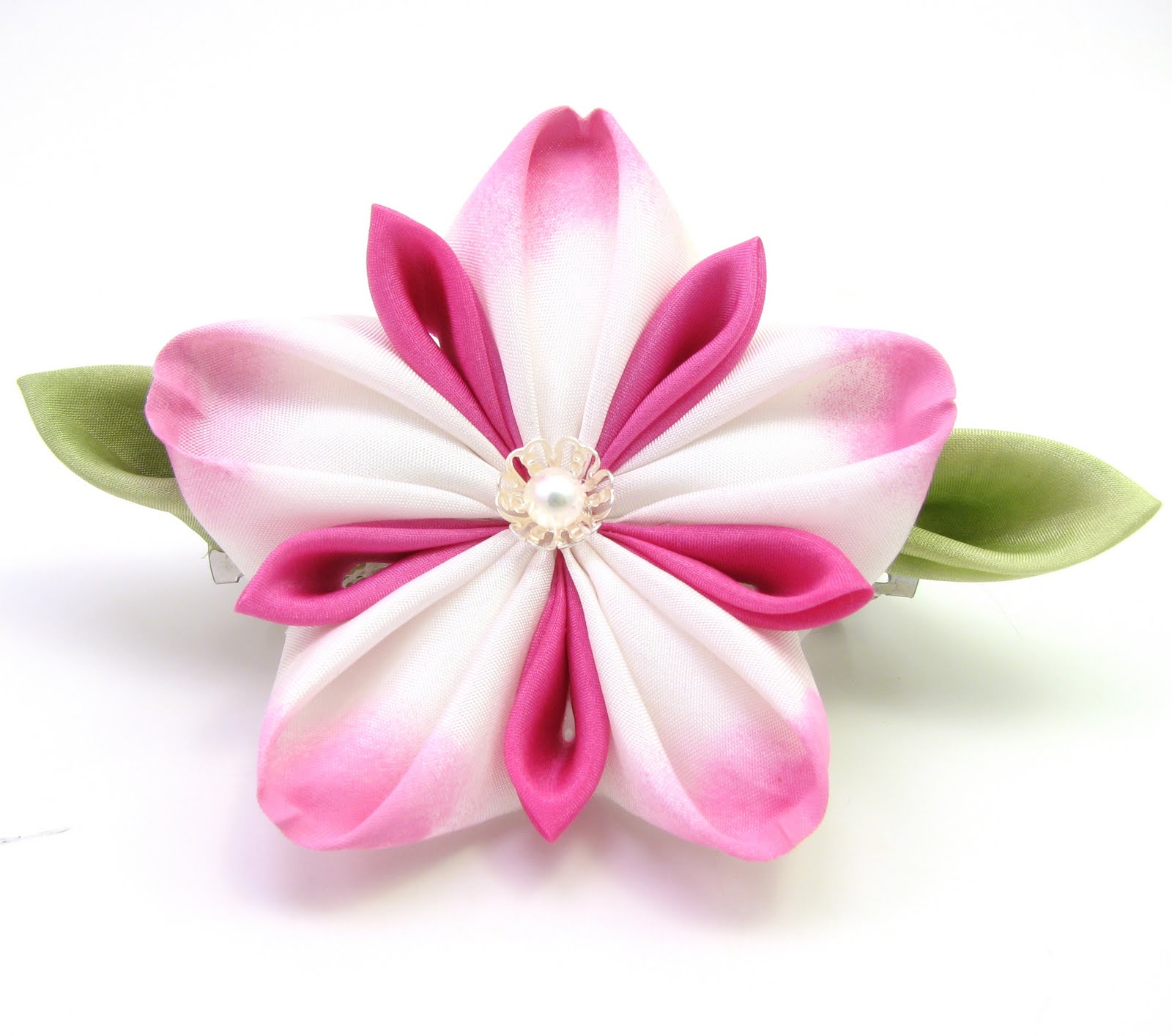 Gochemoche Tsumami kanzashi tutorial by gochemoche
